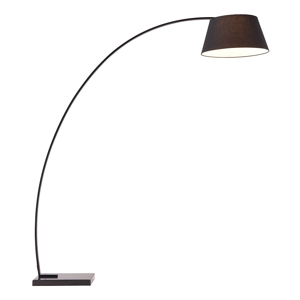 100 W Vortex Floor Lamp, Black