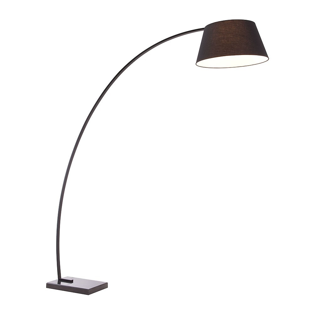 100 W Vortex Floor Lamp, Black