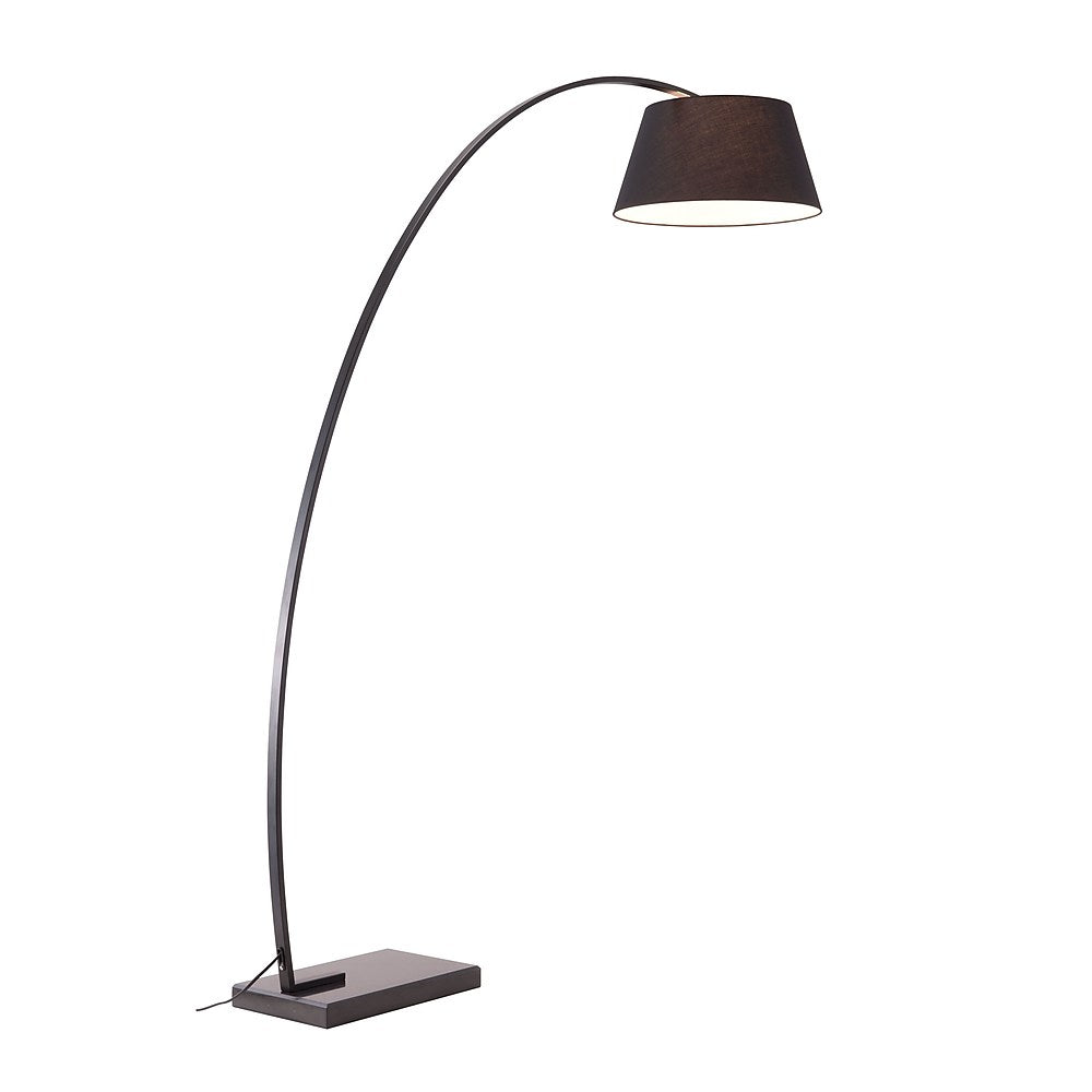 100 W Vortex Floor Lamp, Black