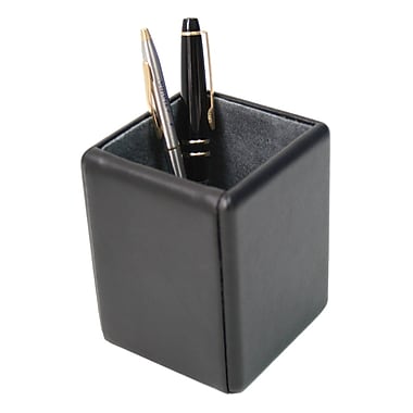 Royce Leather Pen/Pencil Holder, Black