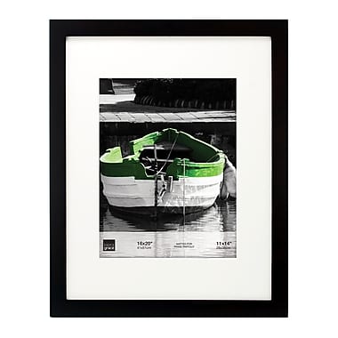 Nexxt Langford Wood Picture Frame, Black