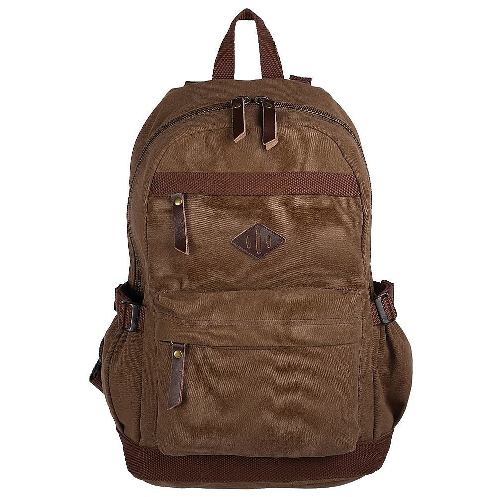 Bugatti BKP102 Canvas Backpack, Khaki
