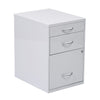 OSP Designs Storage File Cabinet, White