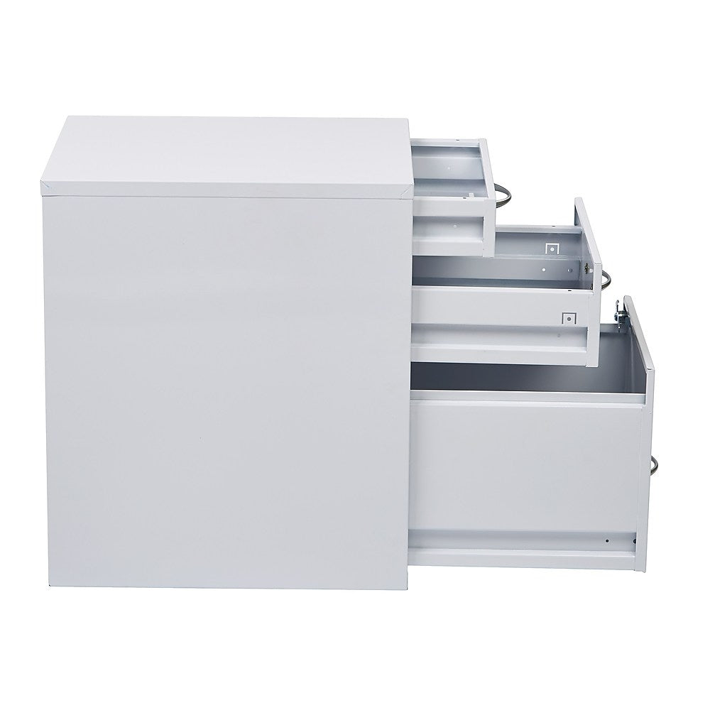 OSP Designs Storage File Cabinet, White