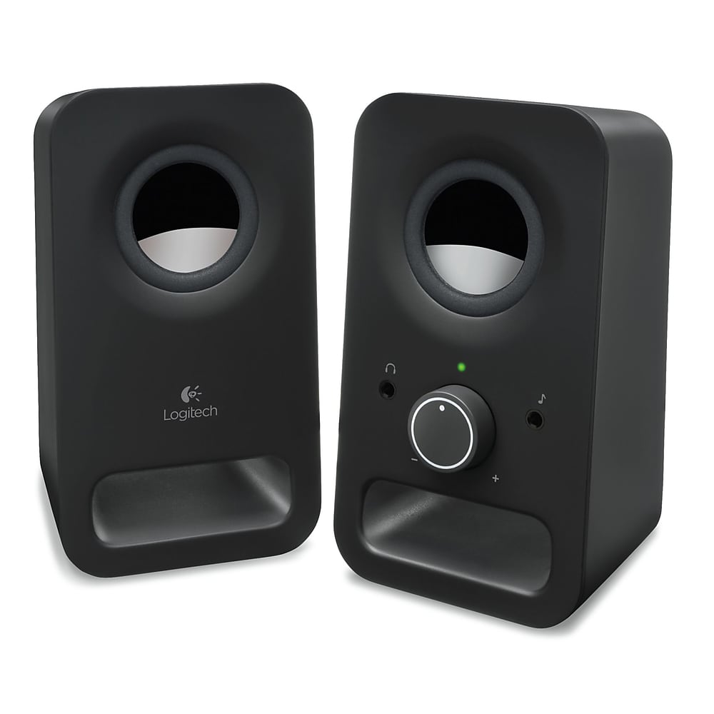 Logitech® Z150 Stereo Speakers, Black