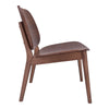 Priest Lounge Chair Walnut, 2/Pack