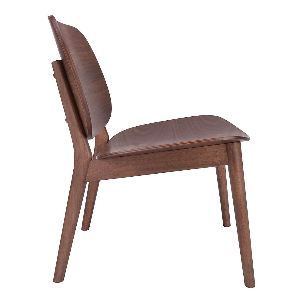 Priest Lounge Chair Walnut, 2/Pack