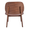 Priest Lounge Chair Walnut, 2/Pack