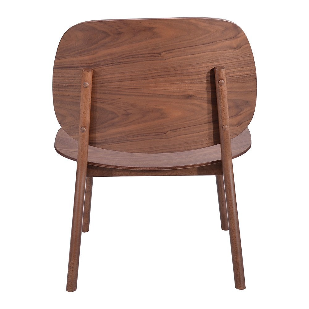 Priest Lounge Chair Walnut, 2/Pack