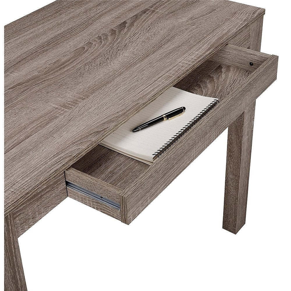 Dorel Delilah Parsons Desk with Drawer, Sonoma Oak