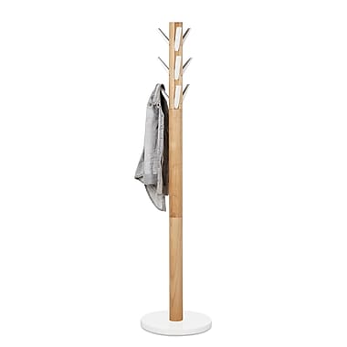 Umbra Flapper Coat Rack, Natural/White