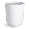 Umbra Step Waste Can, White