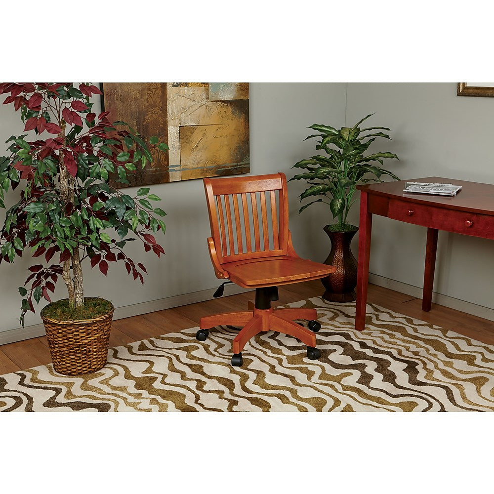 Office Star Designs Deluxe Armless Bankers Chair