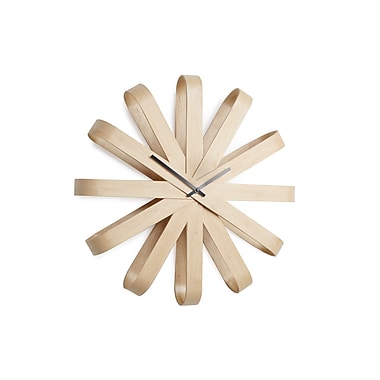 Umbra Ribbonwood Wall Clock