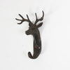 Tacey Deer Head Rustic Wall Hook