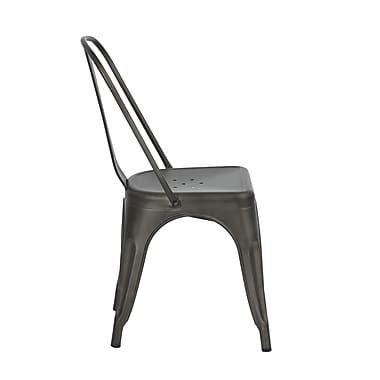 Milehouse MCP Gun Metal Dining Chair