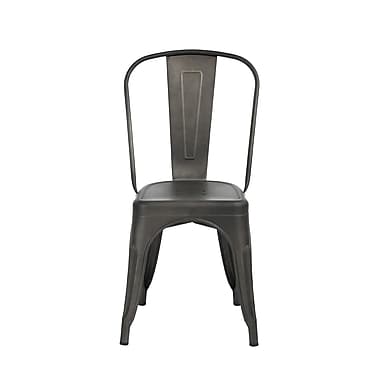 Milehouse MCP Gun Metal Dining Chair