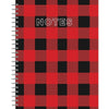 Tf Publishing Buffalo Plaid Lined Spiral Journal 7