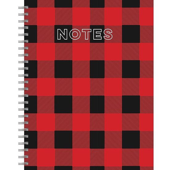 Tf Publishing Buffalo Plaid Lined Spiral Journal 7