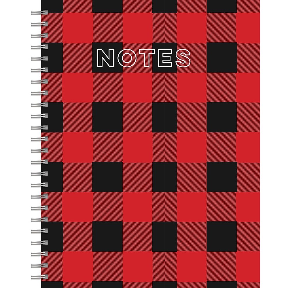Tf Publishing Buffalo Plaid Lined Spiral Journal 7
