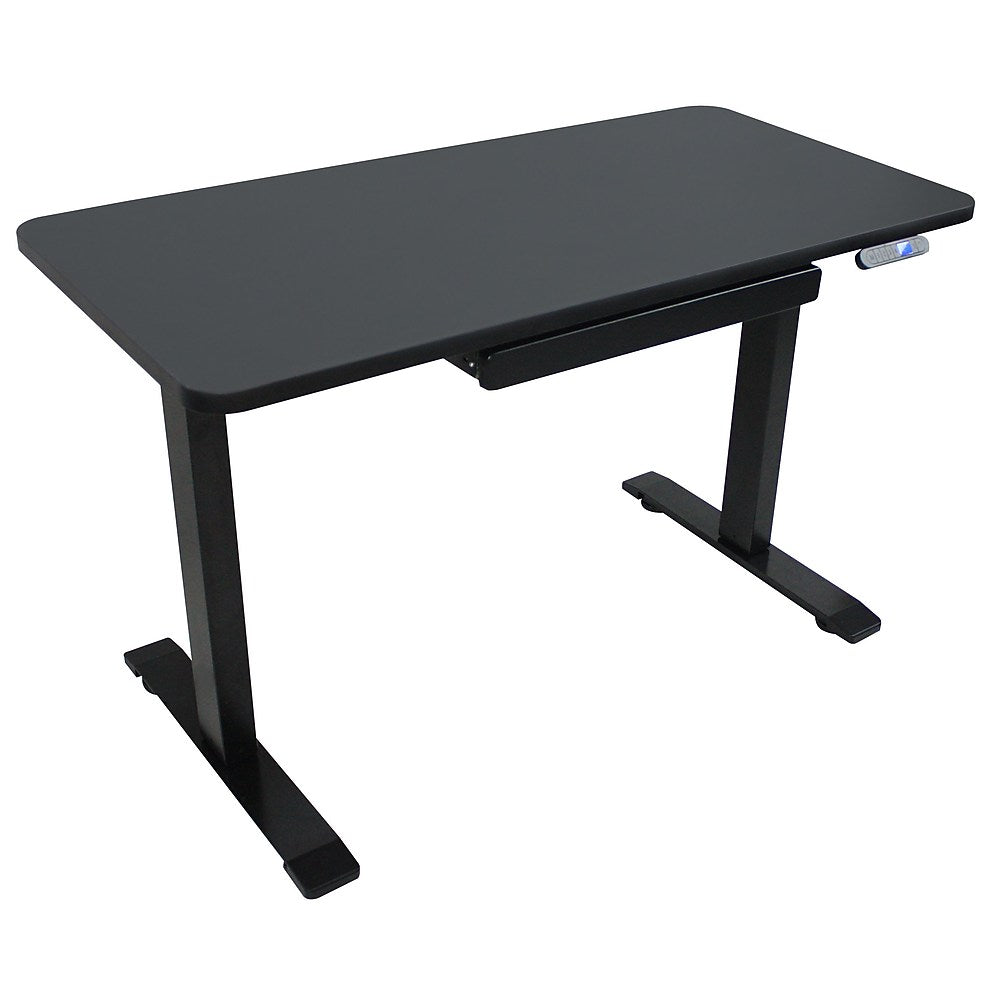 Motionwise Electric Height Adjustable Desk, Black