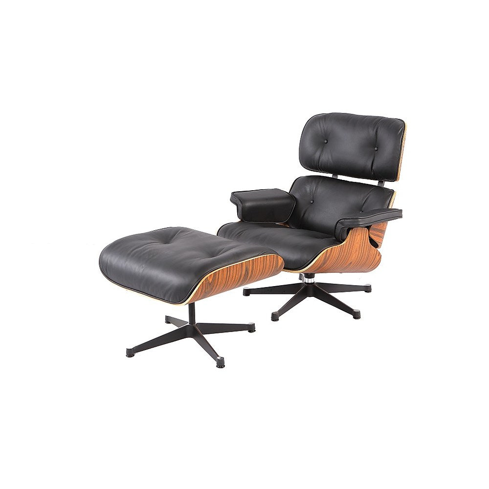 Plata Import East Lounge Chair, Black