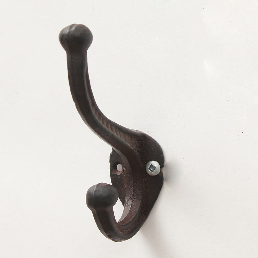 Spoon Wall Hook, Black, 6/Pack