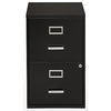 2-Drawer Vertical Letter File Cabinet, Black