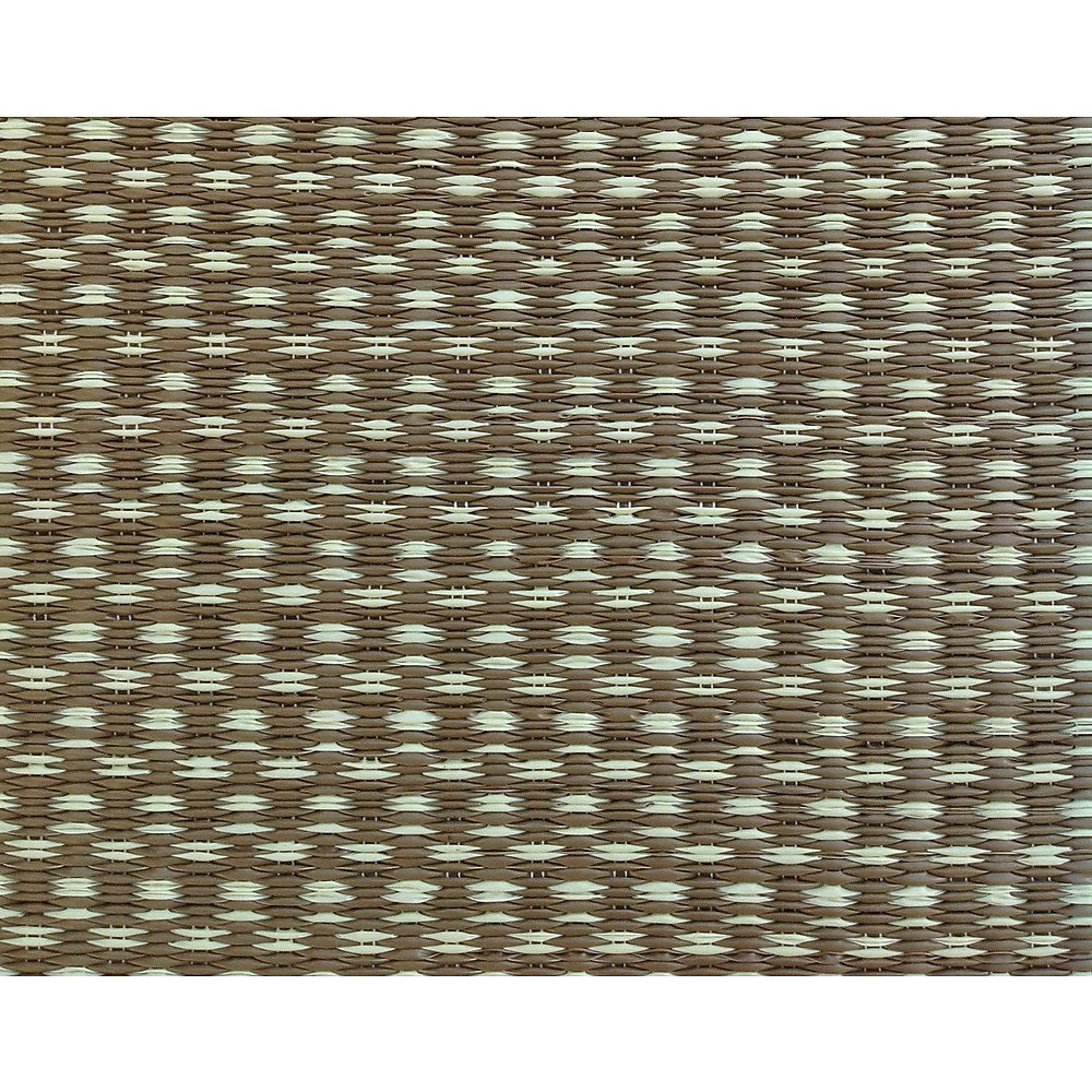 Mad Mats Basic Outdoor Reversible Rug, Brown/Ginko