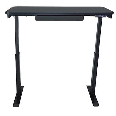 Motionwise Electric Height Adjustable Desk, Black