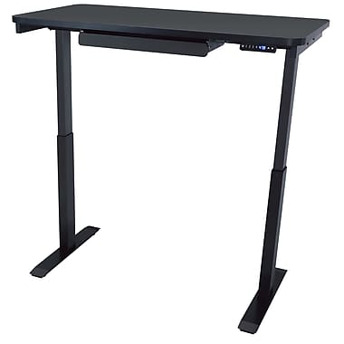 Motionwise Electric Height Adjustable Desk, Black