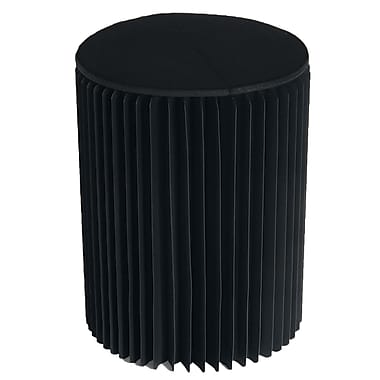 Tundra Folding Paper Stool, Black