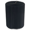 Tundra Folding Paper Stool, Black