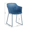 Viy Dining Chair, Blue