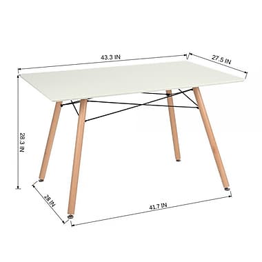 Eiffel Desk, White
