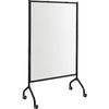 Safco® Impromptu Full Whiteboard Screen, Black Trim